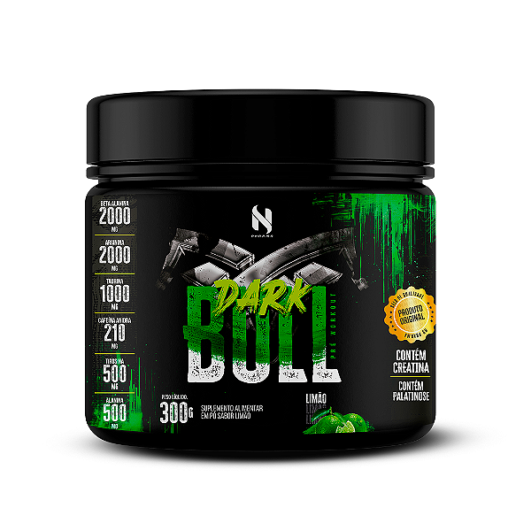 Dark Bull Pré-Treino Limão - 300g
