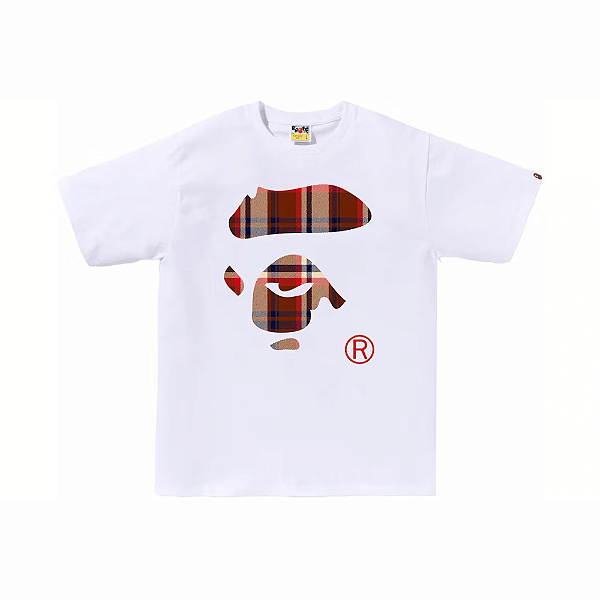 BAPE Check Ape Face "White"