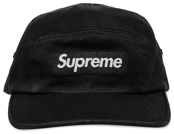 Supreme Washed Chino Twill Camp "Black"