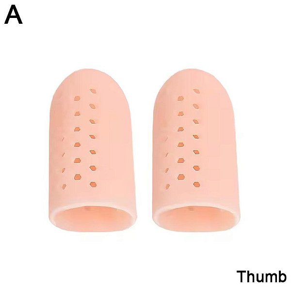 Silicone Toe Cap para correção joanete, protetores de dedo para calos e bliste