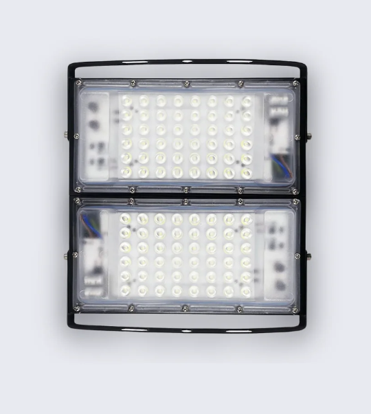 Refletor Holofote LED 200W para Campo | Quadra IP67 Flood Light 2 Módulos N1