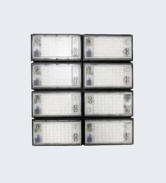 Refletor de LED 800W para Campo | Quadra IP67 Flood Light 8 Módulos N1