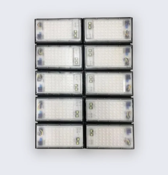 Refletor de LED 1000W para Campo | Quadra IP67 Flood Light 10 Módulos N1