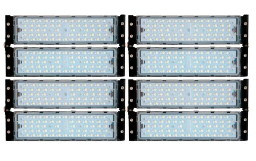 Refletor Holofote Modular 800w Led Holofote IP67 Industrial Branco Frio