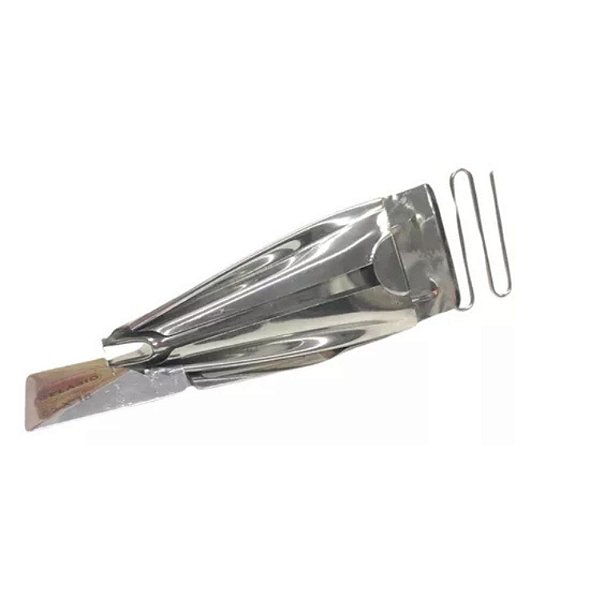 Aparelho De Viés 2 Viras p/ Galoneira Base Fechada - 4,5cm