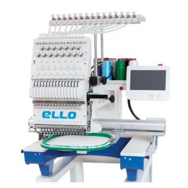 Máquina de Bordado 1 Cabeça 15 Agulhas 1200 Rpm - Ello CTF 1501