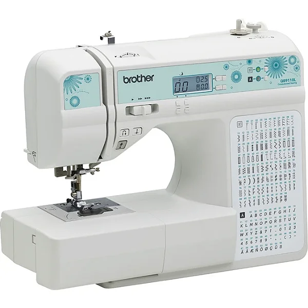 Máquina de Costura Doméstica Eletrônica - 99 Pontos + Alfabeto - Brother QB9110
