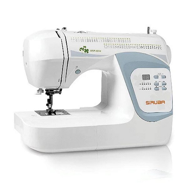 Máquina de Costura Doméstica Zig-Zag Eletrônica - Siruba HSP6854