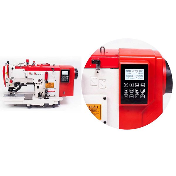 Máquina de Costura Industrial Caseadeira Reta Direct Drive - Sun Special SSH-782DS2-MS-SU (220v)