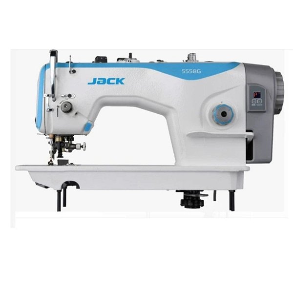 Máquina de Costura Reta Com Refilador 4000ppm e Ponto Fixo - Jack JK-5558G