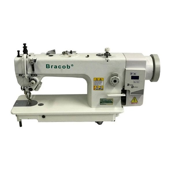 Máquina de Costura Reta Direct Drive Com Transporte Duplo - Bracob BC0302AT