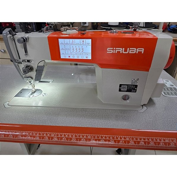 Máquina de Costura Reta Eletrônica - Siruba DL7500S-BM1-16
