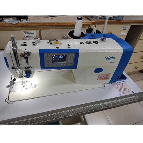 Máquina de Costura Reta Eletrônica Com Motor de Passo - Elgin RTI1025 (220v)