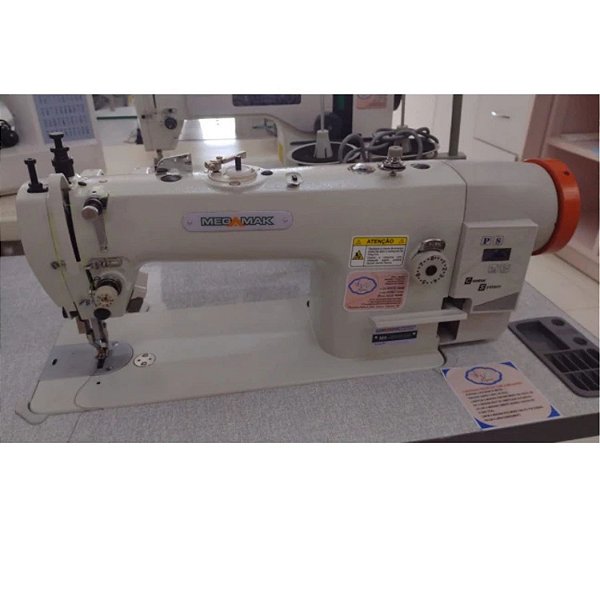 Máquina de Costura Reta Transporte Triplo Direct Drive - Megamak MK-0830-DD (220v)