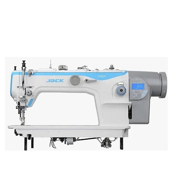 Máquina de Costura Reta Transporte Triplo Eletrônica Base Plana - JK-2060GHC-4Q (220v)