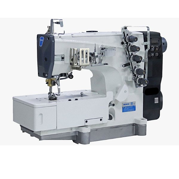 Máquina de Costura Galoneira Base Plana Fechada Direct Drive - Maqi W1C-01VB/6.4-1 (220v)