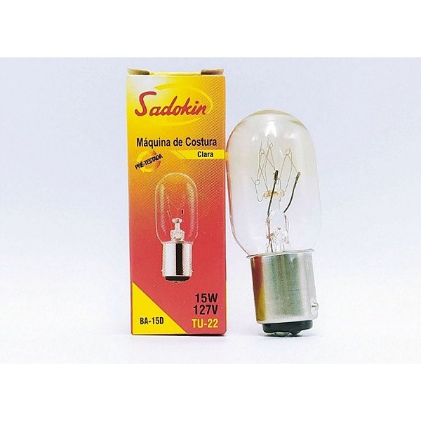 Lâmpada c/ Encaixe - 15w 127v - c/ 6 Und