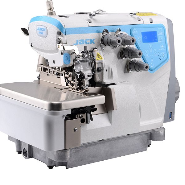 Máquina de Costura Overlock Eletrônica - 4 Fios Ponto Cadeia - Jack C4-4-M03/333 (220v)