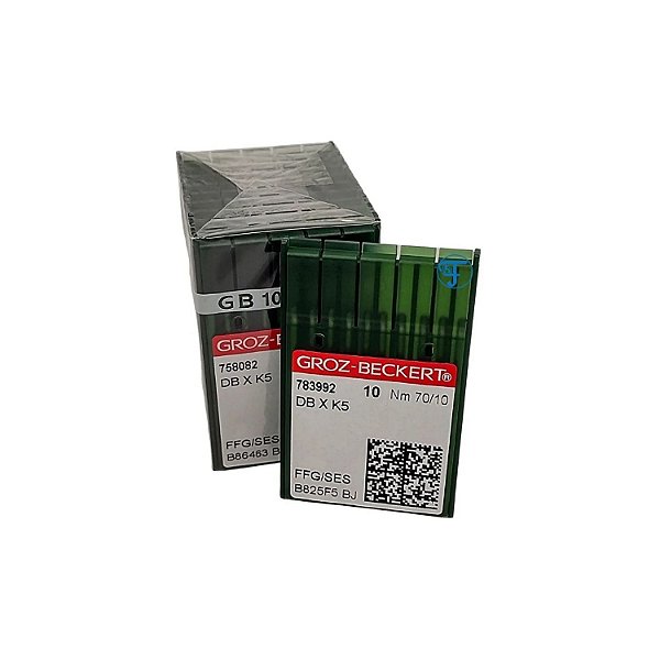 Agulha Groz-Beckert p/ Bordadeira Industrial - DBXK5 FFG/SES - Pacote c/ 100 Und