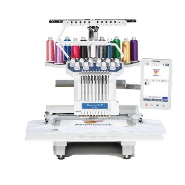 Máquina de Bordado Industrial 1 cabeça, 10 agulhas - Modelo PR1055X Brother