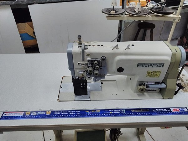 Máquina Pespontadeira Alternada Direct Drive 220v - Modelo T828-45-064M Siruba usada