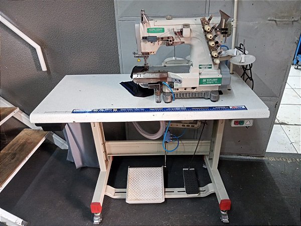 Máquina Refiladeira Pneumática Convencional 110/220v - Modelo C007J Siruba Usada