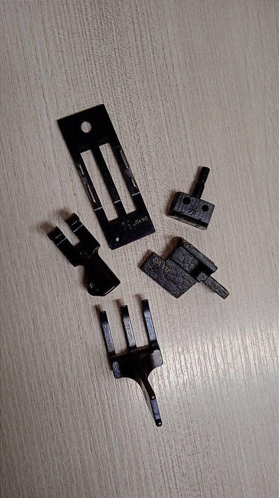 KIT 3/8 PARA TRANSPORTE TRIPLO 2 AGULHAS