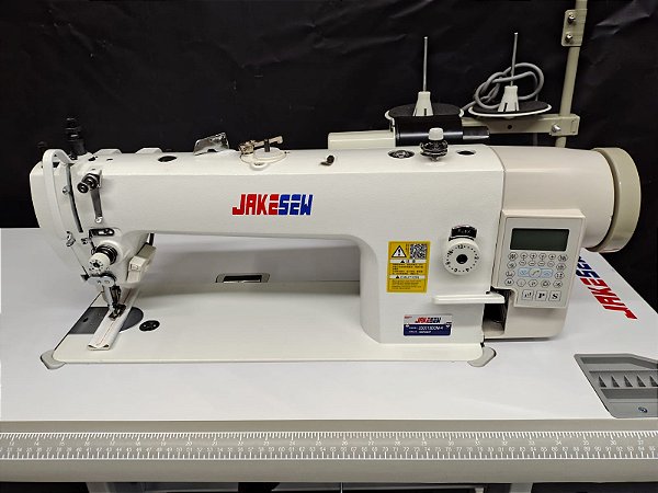 Máquina Transporte Duplo Alongada Eletrônica - Modelo JS0313DDM-4 Jakesew (220V)