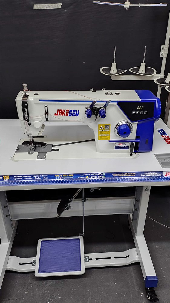 Máquina Ombro a Ombro Motor Direct Drive - Modelo JS5800DD-2N Jakesew (220V)