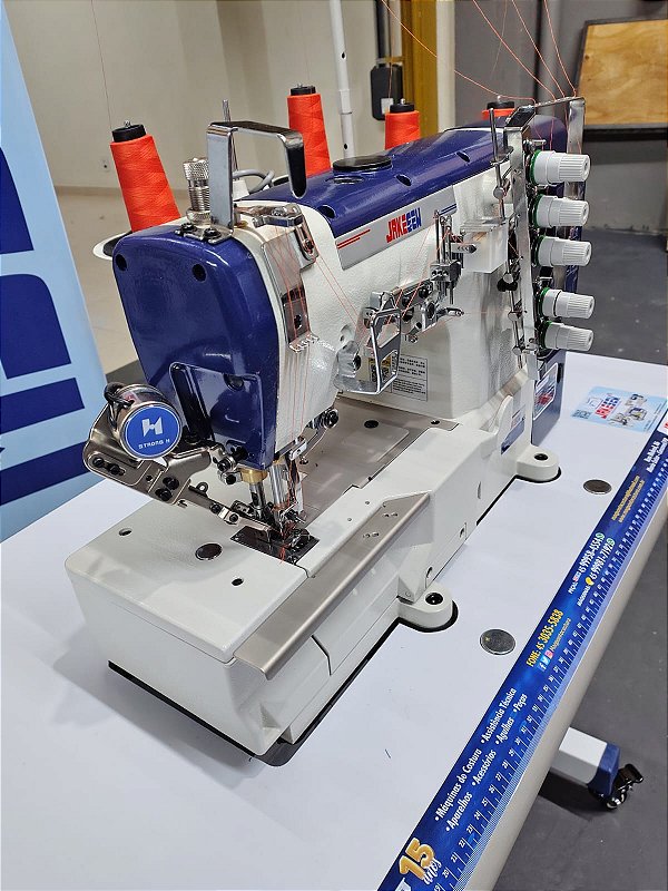 Máquina Galoneira Eletrônica C/ Corte de Linha - Modelo JS562E-01CB-EUT Jakesew (220v)