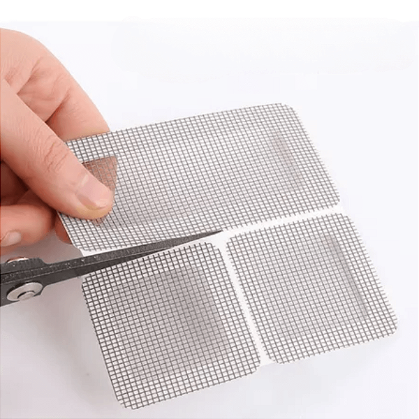 Fita Adesiva Flexível Para Reparo Tela Mosquiteira Anti Mosquitos