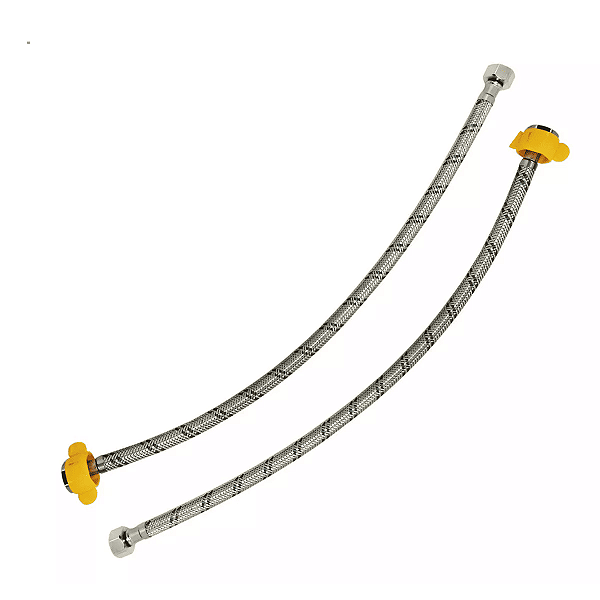 Engate Rabicho 60cm Monocomando Par Misturador Flexível