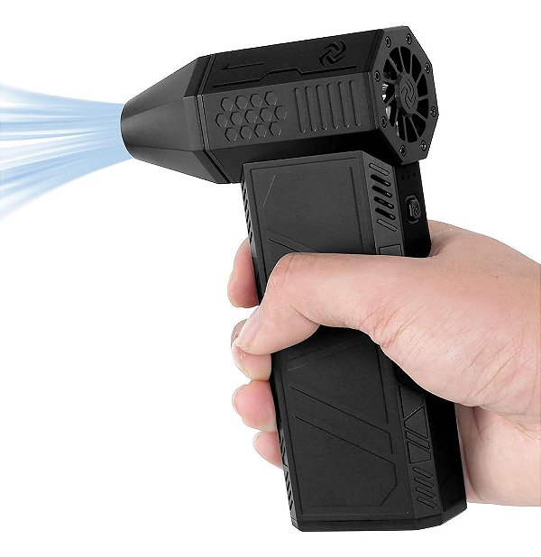 Soprador e Ventilador Turbo Jet 130.000 RPM Sem Fio USB Limpeza PC