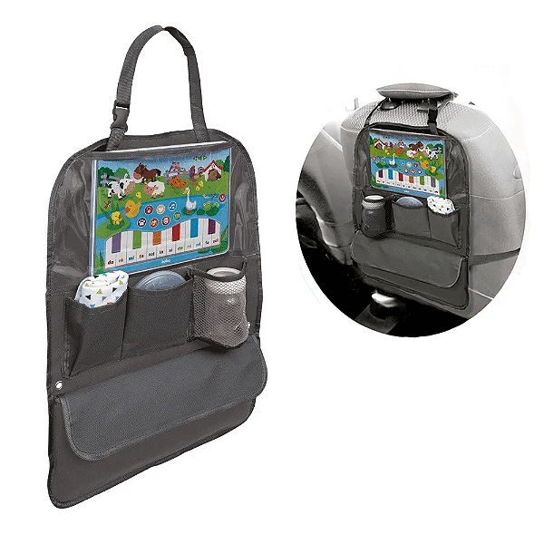Organizador De Carro Multiuso Porta Treco Bebe Tablet Buba