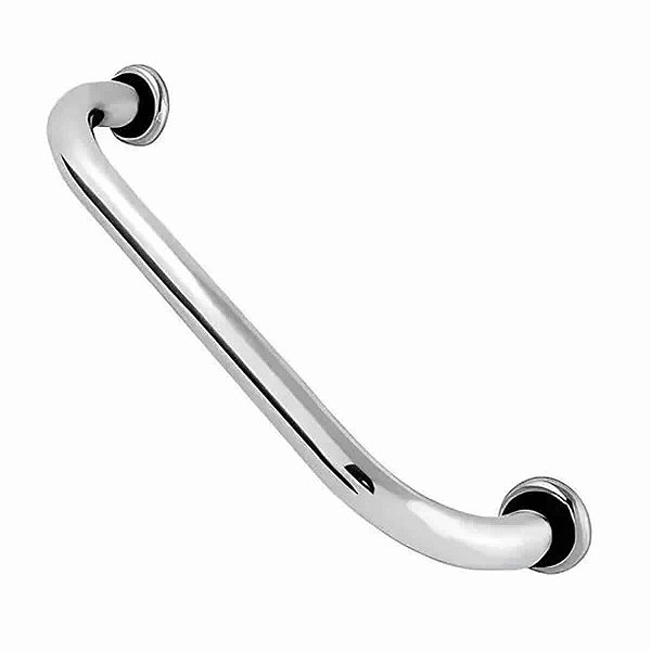 Barra De Apoio Inox 70cm Idosos Deficientes Banheiros Corrimão
