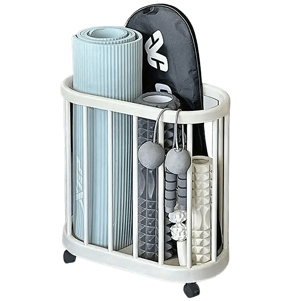 Carrinho Organizador Multiuso Com Rodinhas 360º Banheiro Quarto Cesto de Roupas