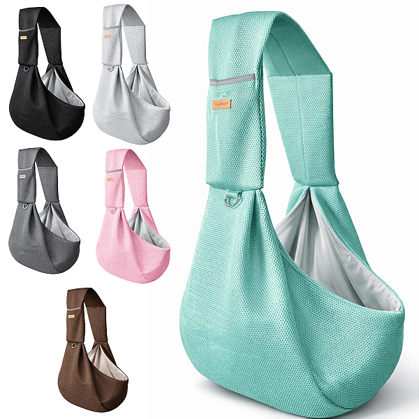Bolsa Sling De Ombro Cachorro Gato Pet Mala Transporte Cores