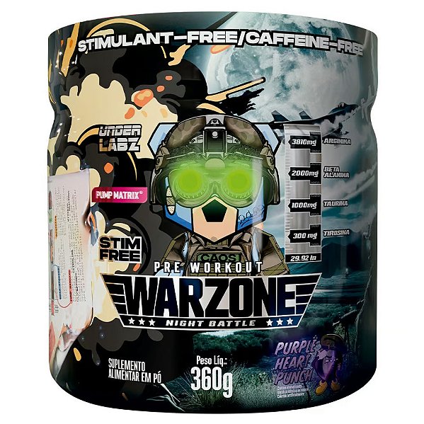 Warzone Night Battle - Purple Heart Punch 360g