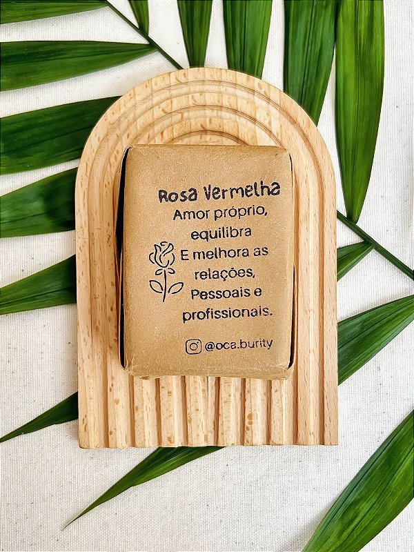 Sabonete de Rosa Vermelha