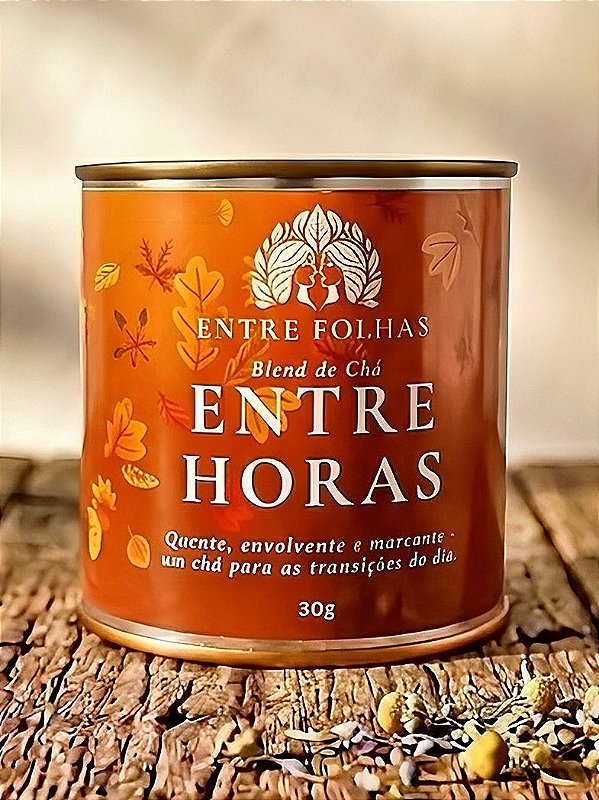 Blend de Chá Entre Horas Óca Burity – Pote de 30g