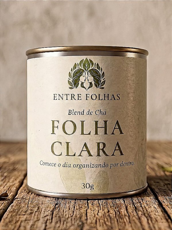 Blend de Chá Folha Clara Óca Burity – Pote de 30g