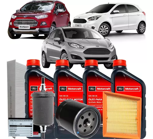 Kit Revisao 5w30 New Fiesta Ka Ecosport 2014 2015 2016 2017