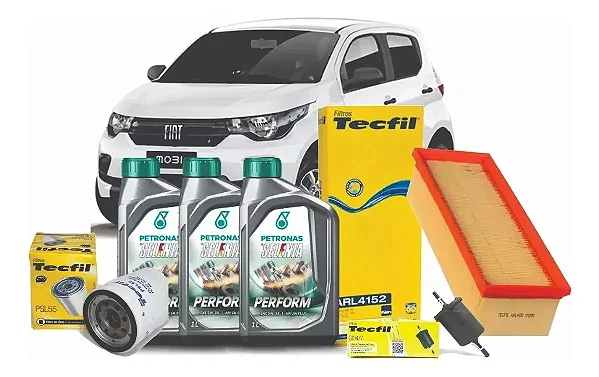 Kit Troca De Oleo E Filtros Mobi 1.0 4 Cil 5w30 Selenia