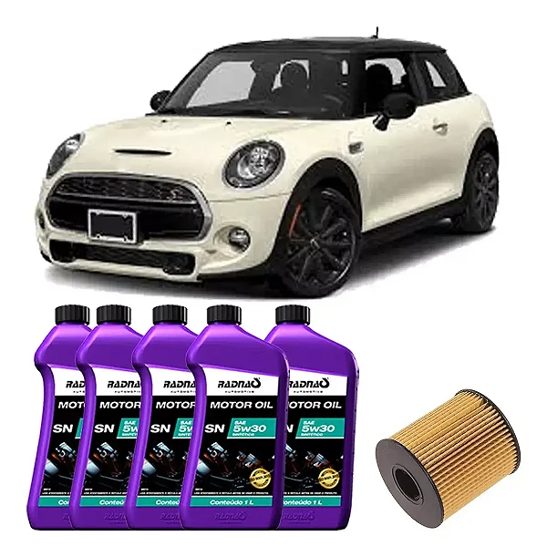 Troca De Oleo + Filtro Mini Cooper S 1.6 Turbo 2008 A 2018