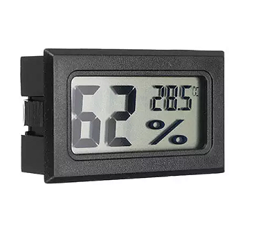 Mini Higrômetro Medidor Temperatura E Umidade