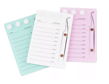 Placa Suporte Para Cílios Pinça Extensão De Cílios Magnética