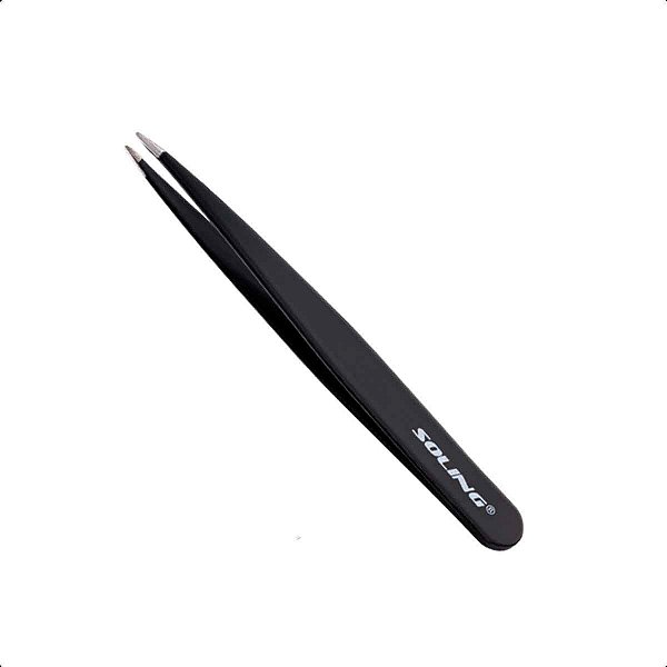 Pinça Soling Black Ponta Fina