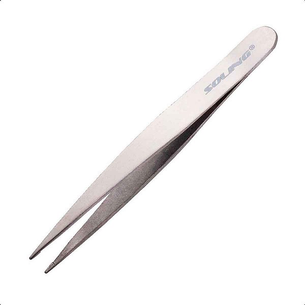 Pinça Soling Inox Ponta Fina
