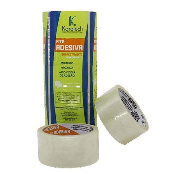FITA PVC 45X40 TRANSP KORETECH