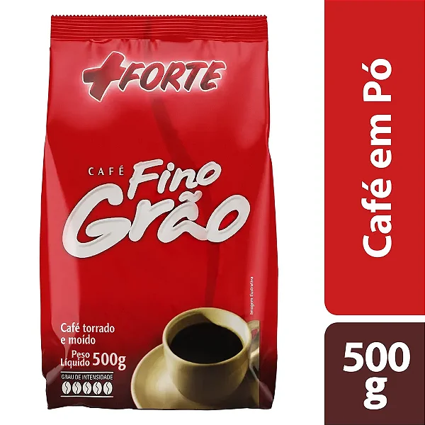 CAFÉ FINO GRÃO 500 GR EXTRA FORTE